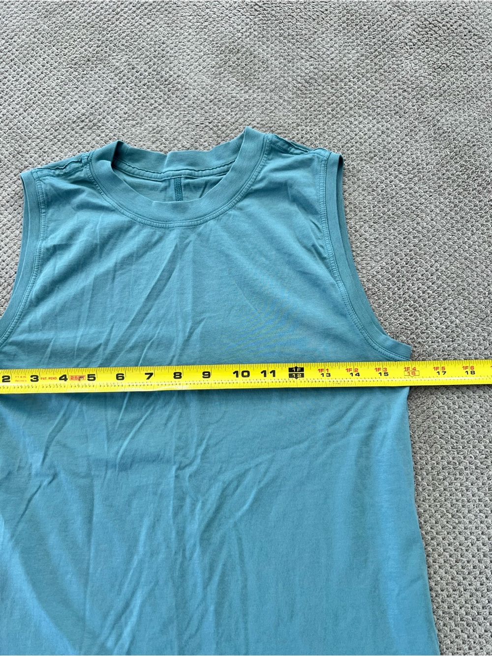 Lululemon All Yours Tank Top Slate Blue - Picture 2 of 4